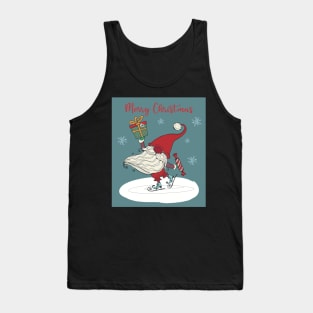 Happy santa greeting card Tank Top